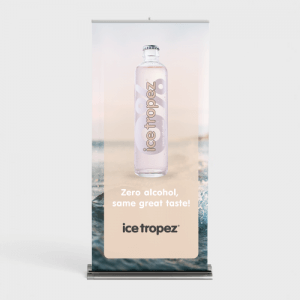 PRINT Ice Tropez Pull Up Banner